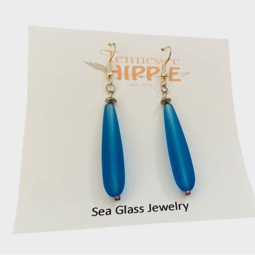 Sea Glass Earrings